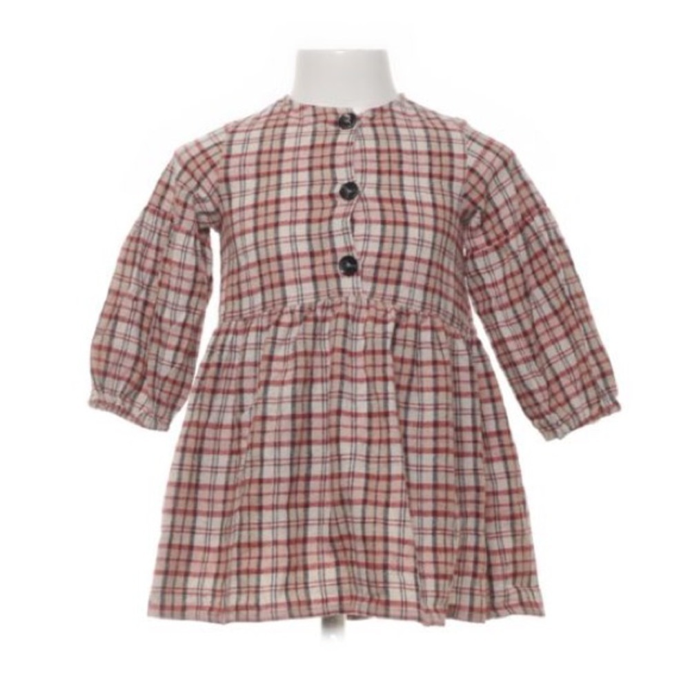 Zara plaid dress 4/5Y